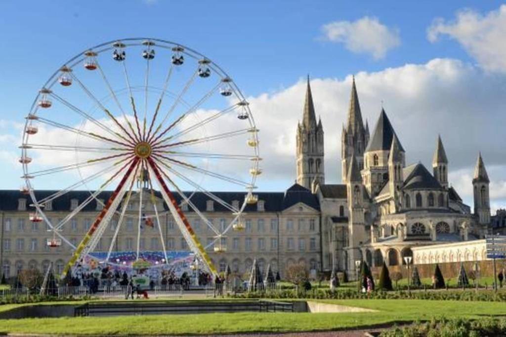 Appt Premium Centre Chateau Terrasse 2 Chambres 6P Vue Exceptionnelle Caen Kültér fotó